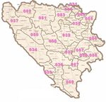 Telefonski pozivni brojevi u Bosni i Hercegovini - Sveznan